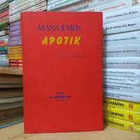 MANAJEMEN APOTIK